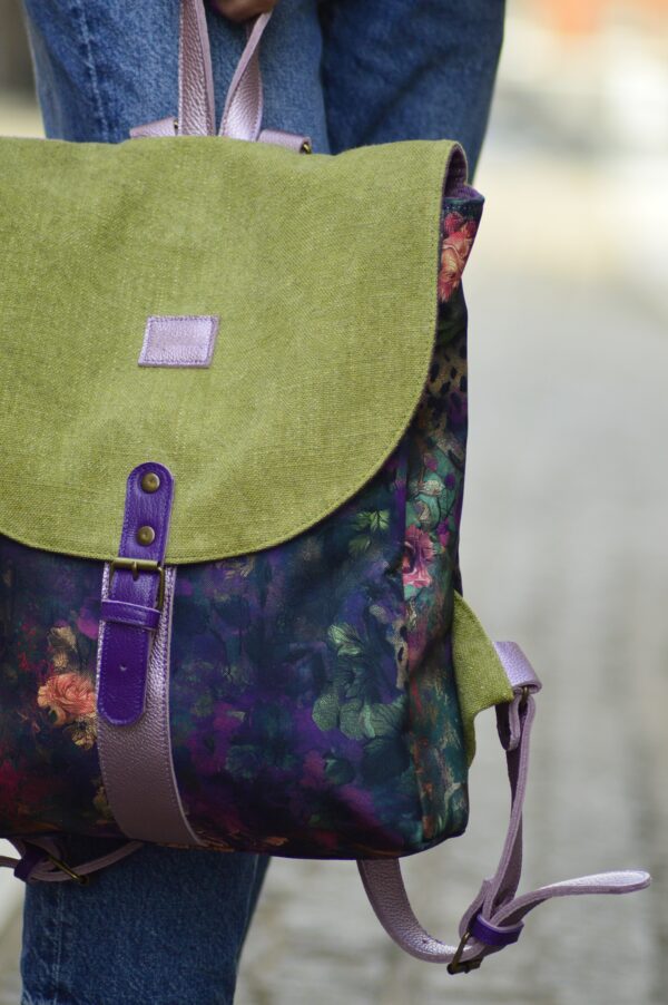 Plecak Blue & Gold (Kopia) - obrazek 5