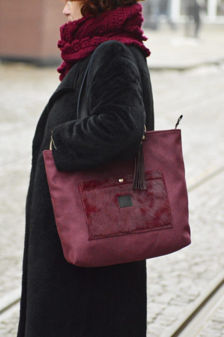 Shopper Bordo