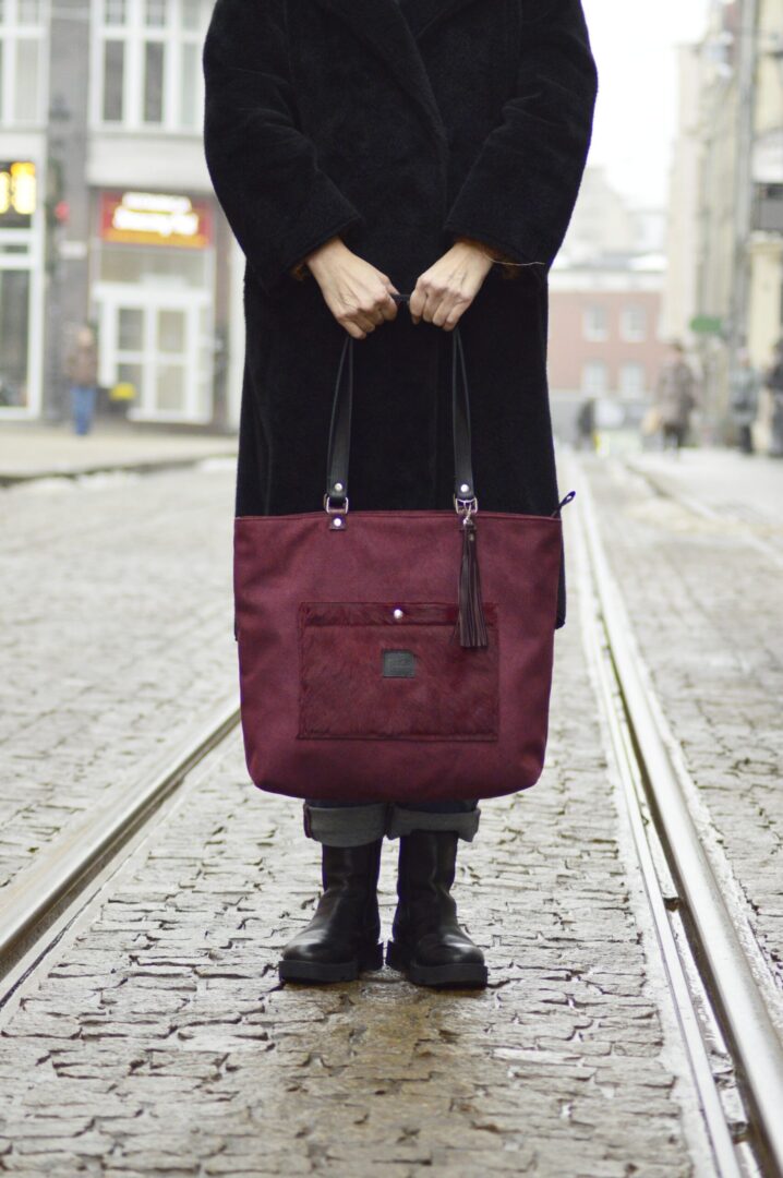 Shopper Bordo - obrazek 4