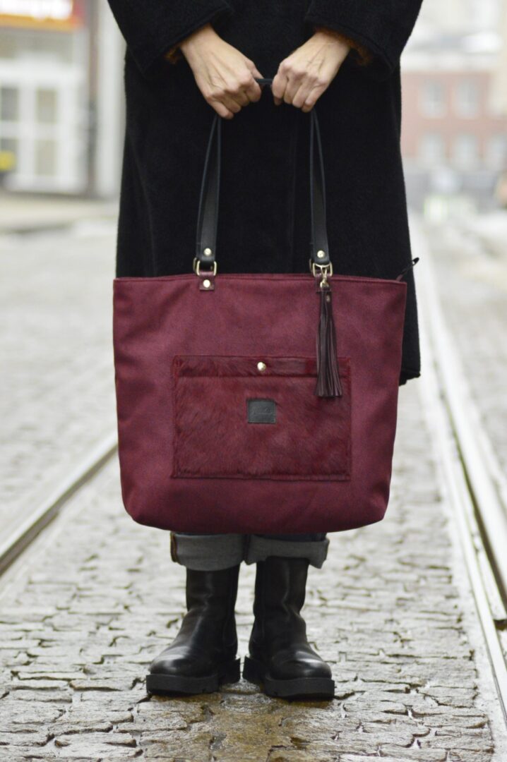Shopper Bordo - obrazek 5