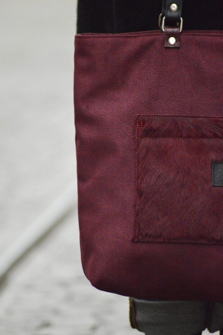 Shopper Bordo - obrazek 6