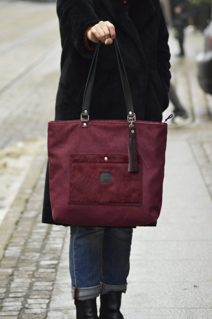 Shopper Bordo - obrazek 7