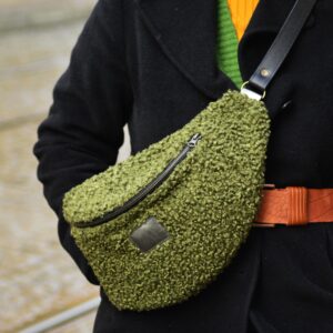 Nerka XL Futrzak Green